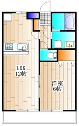 サンビレッジＡ棟の物件間取画像